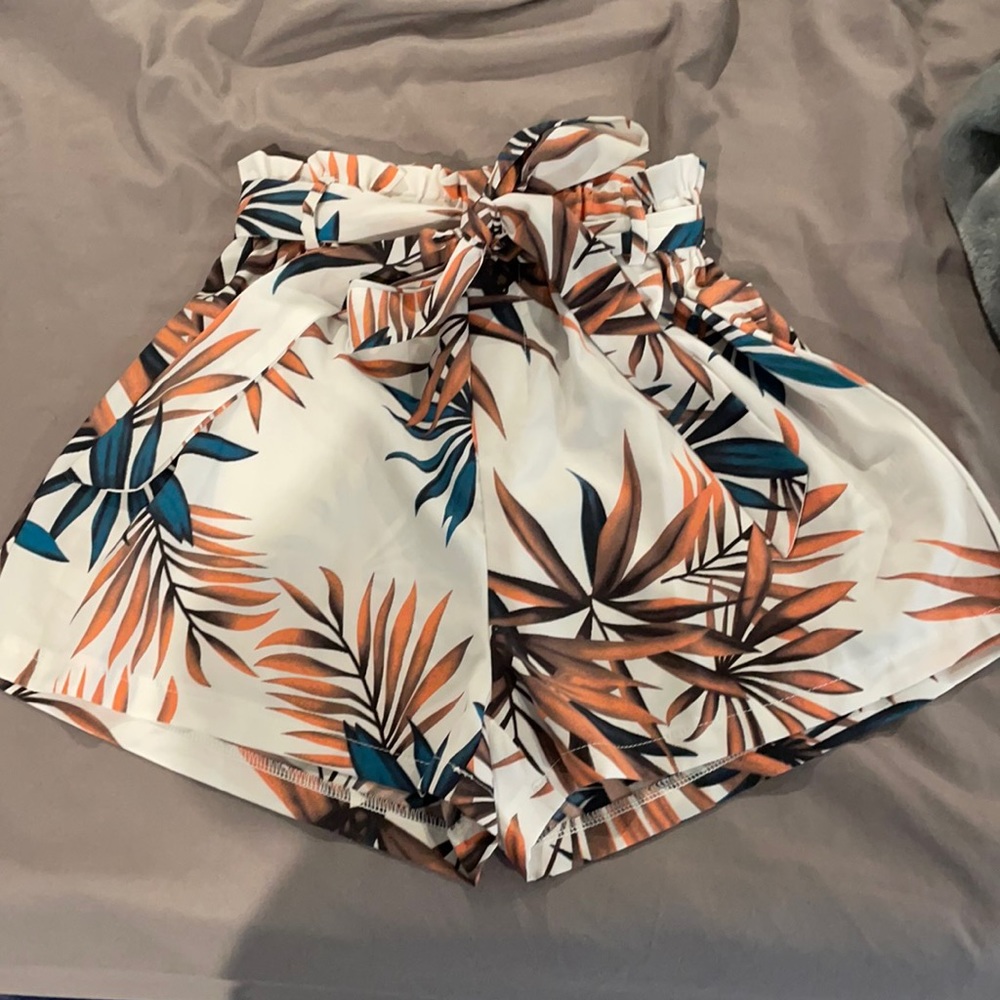 Shein tropical shorts